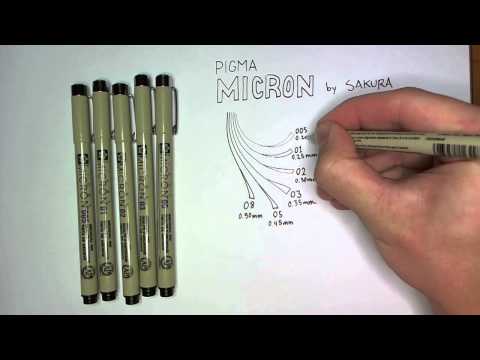 Pen Review: Pigma Micron