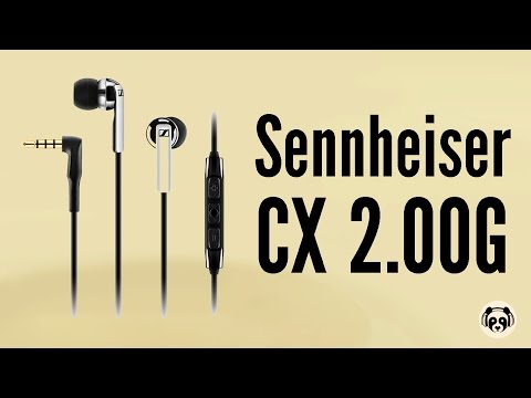 Видеообзор на Гарнитура Sennheiser CX 2.00G (Sennheiser CX 2.00i)