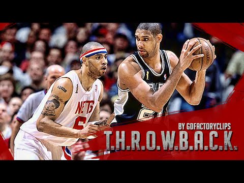 Throwback: Tim Duncan vs Kenyon Martin Full Series Duel Highlights (2003 NBA Finals G1), SICK!