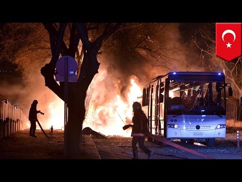 Ankara terrorist attack: Car bomb kills at least 18 in Turkey capital - TomoNews