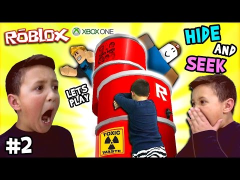 Let's Play ROBLOX #2: Hide and Seek Extreme w/ Mike (FGTEEV Xbox One Gameplay / Skit)