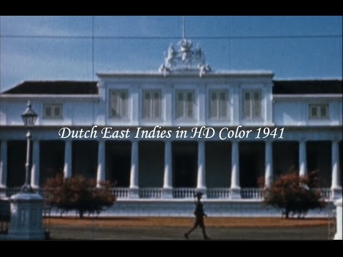 Dutch East Indies in HD Color 1941