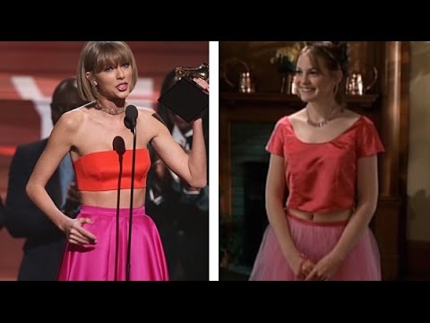 Was Taylor Swift Doing A 10 Things I Hate About You Tribute At The Grammys?Comp 1