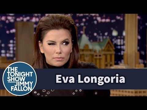 Eva Longoria Helps Jimmy Perform a Perfect Telenovela Moment