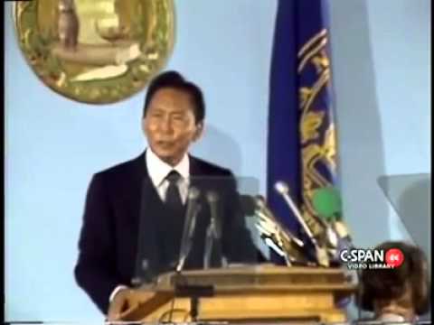 Ferdinand Marcos Speech