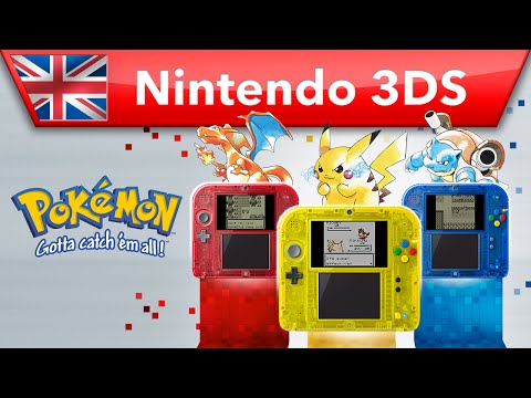 Pokémon Red Version, Blue Version & Yellow Version - Trailer (Nintendo 3DS)