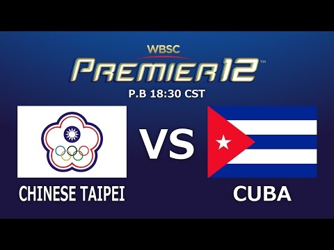 Game 24 Group A Chinese Taipei vs Cuba