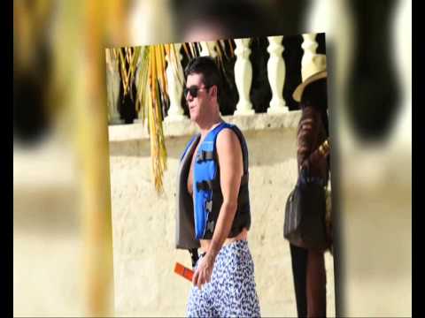 Simon Cowell Jet Skis in Barbados for Christmas   Celebrity Chat