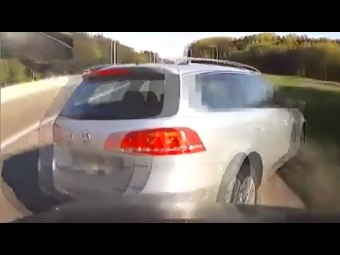 Wild Road Rage in Belgium