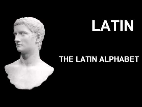 Learn Latin Online Lesson 1 Classical Latin Alphabet