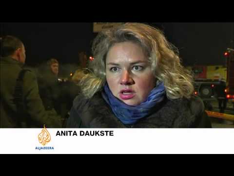 Latvia supermarket roof collapse kills dozens