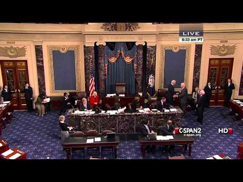 VP Biden swears in Sen Patrick Leahy (D-VT) as President Pro Tempore of the Senate