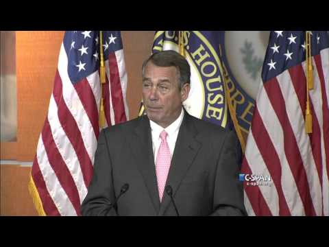 John Boehner resigns as Speaker of the House