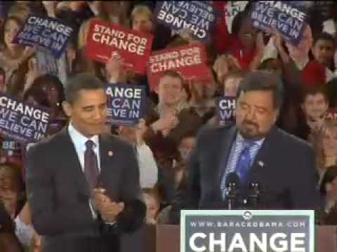 Bill Richardson Endorses Obama (Hi Res)