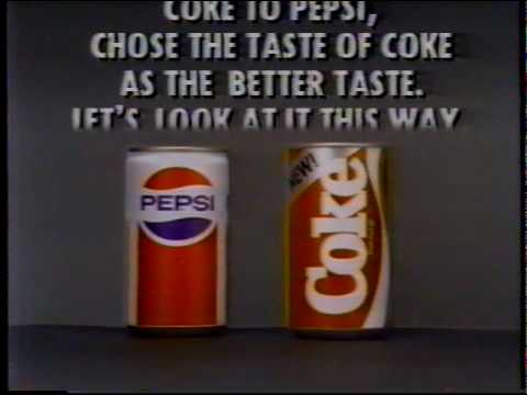 "New Coke" Coca-Cola Commercial - 1985