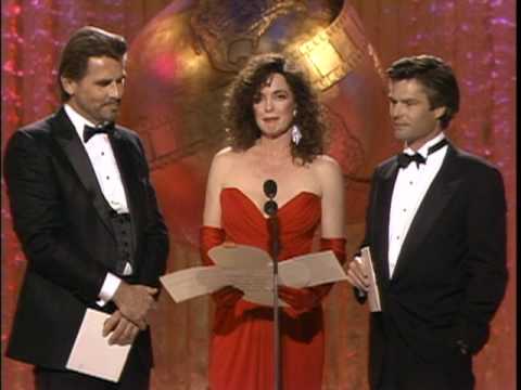 Richard Mulligan, Michael J. Fox & Judd Hirsch Win Best Actor TV Series - Golden Globes 1989