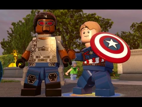 LEGO Marvel's Avengers - Washington D.C. Hub Free Roam Gameplay