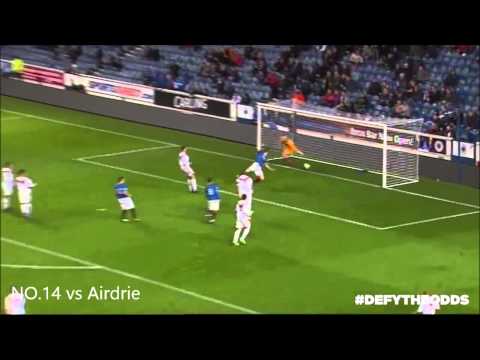 Jon Daly Goals For Rangers - 2013/2014