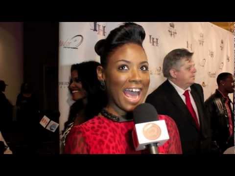 Sabrina Revelle on the Red Carpet of "Back Then" Premiere - Studio Q Interview