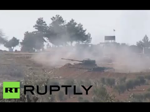 Raining Shells: Turkish army fires on Kurdish forces in Syria