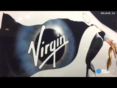 New Virgin Galactic spacecraft gets rock star unveiling