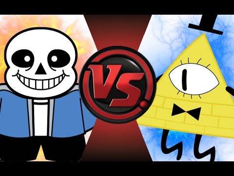 SANS vs BILL CIPHER! Cartoon Fight Club Episode 36