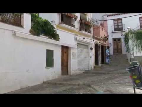 Walk in the Albaicin\Albayzin, Granada Spain