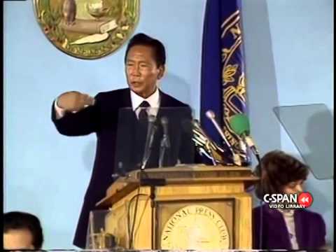 Philippine Most Intelligent President Ferdinand Marcos (September 17, 1982)