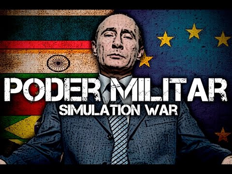 PODER MILITAR - BRICS X UNIÃO EUROPEIA - SIMULATION WAR (Felipe Dideus)