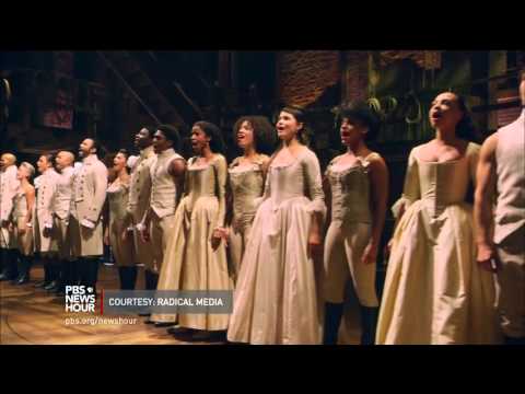 Hip-hop and history blend for Broadway hit ‘Hamilton’