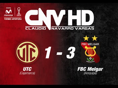 UTC 1-3 Melgar FULL HD RESUMEN NARRADO TORNEO APERTURA Copa Movistar 05/02/2016