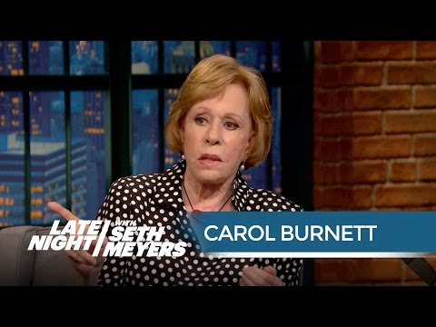 Carol Burnett's Annie On-Set Mishap - Late Night with Seth Meyers