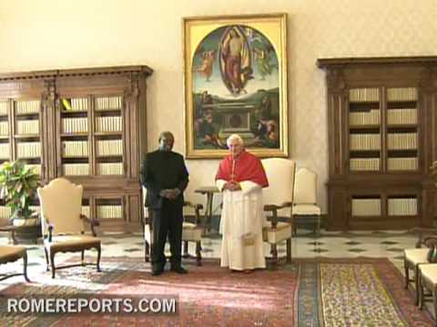 Pope receives President of Suriname, Runaldo Ronald Venetiaa