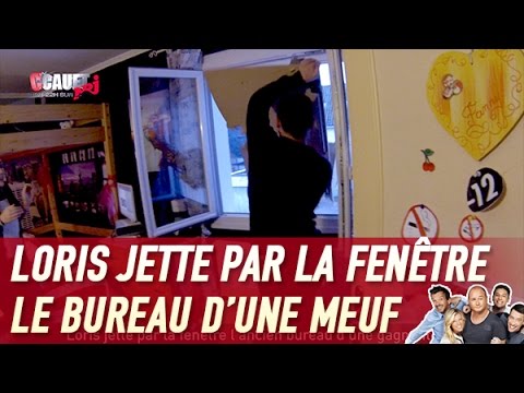 Loris jette par la fenêtre l'ancien bureau d'une gagnante BUT - C’Cauet sur NRJ