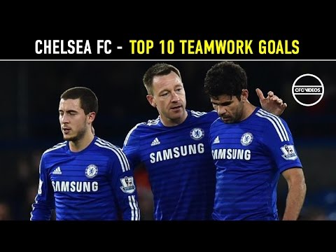 Chelsea FC - TOP 10 Teamwork Goals 2014/2015 | HD