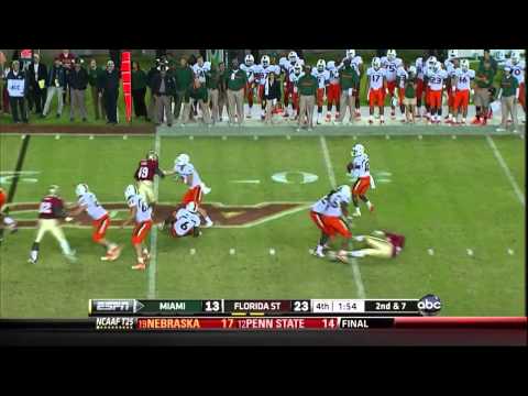 FSU Seminoles - The hardest hitting team in college football history!