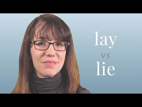 Lay vs. Lie - Merriam-Webster Ask the Editor