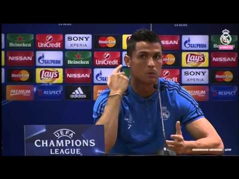 Rueda de prensa | Cristiano Ronaldo | Roma | UCL