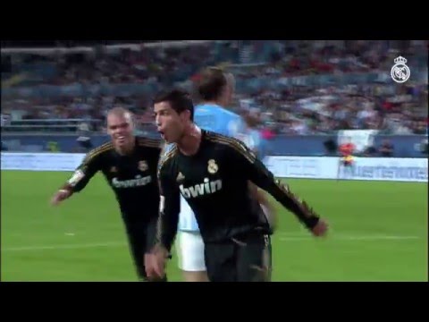 Cristiano Ronaldo goals against Málaga