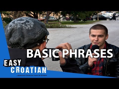 Easy Croatian 1 - Basic Phrases