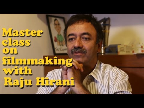 Masterclass in filmmaking with Rajkumar Hirani