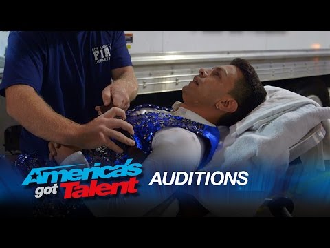 Semeneya: Dancer Pops Knee Out During Salsa Routine - America's Got Talent 2015