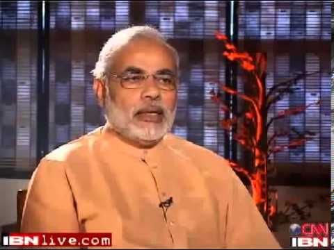 narendra modi interview for CNN IBN