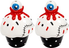 Sourpuss Salt/Pepper shakers Eyeball cupcakes