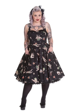 Hell Bunny Lucinda dress -  plus