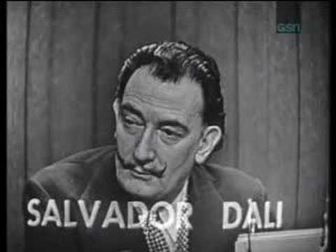 Salvador Dali on "What's My Line?"