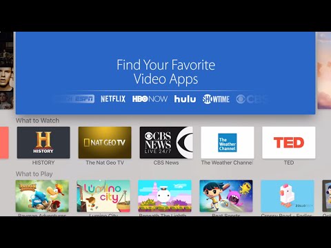 Apple TV (2015) - App Store