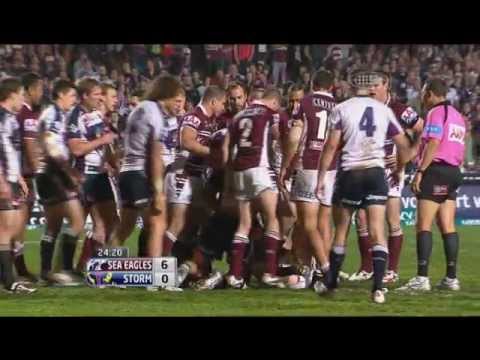 Manly V Storm FIGHT [HD] (Full-version) 2011 {Glen Stewart V Adam Blair}