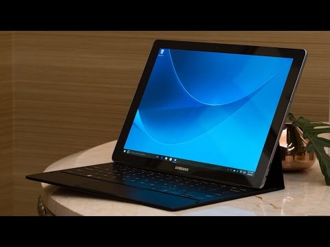 The first Samsung Galaxy Tab running Windows 10 — CES 2016