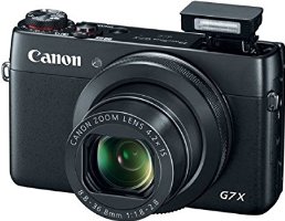 Canon Powershot G7X Appareil photo numérique compact 20,2 Mpix Écran LCD 3" Zoom optique 4,2x - Noir